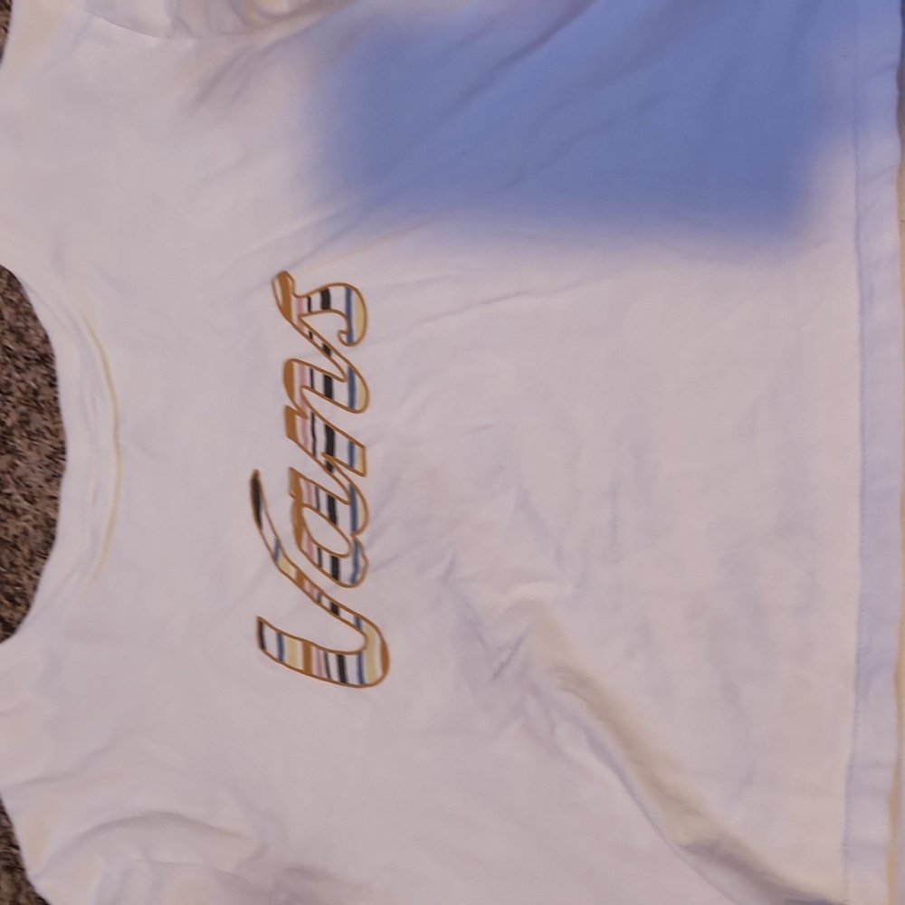 Vans cropped tee